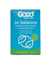 Good Clean Love Rebalance Wipes - Box of 12
