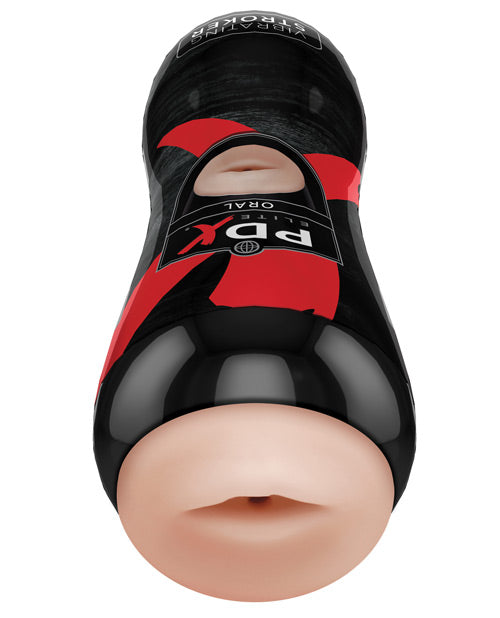 PDX Elite Vibrating Stroker - Oral PDX Elite Vibrating Stroker - Oral
