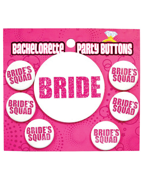 Bride/Bride's Squad Party Buttons