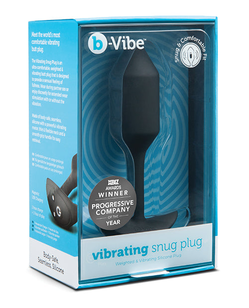 b-Vibe Vibrating Weighted Snug Plug Medium