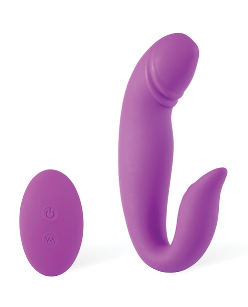 Dolphin Rolling G Spot Vibrator & Clitoral Stimulator - Purple