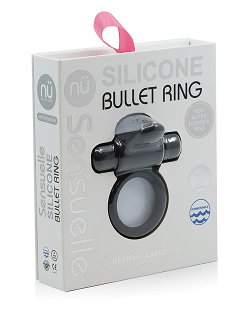 Sensuelle Silicone Bullet Rev Ring
