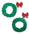 Pastease Glitter Wreath w/Bow